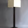 A Fine French Art Deco Wooden Square Base Floor Lamp