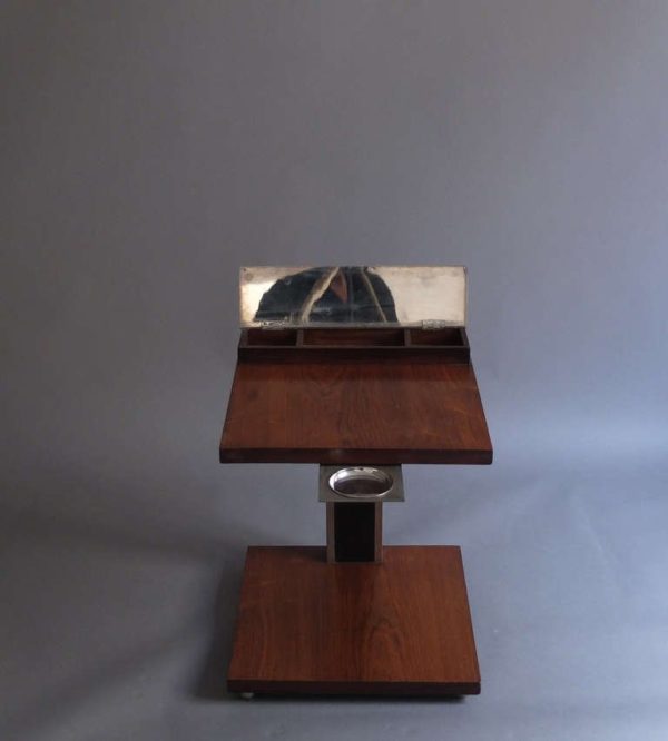 French Art Deco Smoking Side Table - Image 6