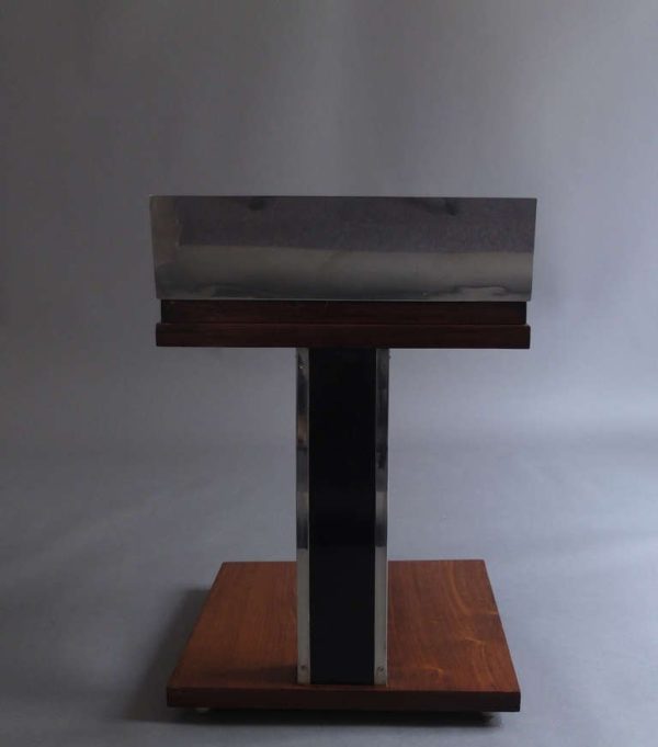 French Art Deco Smoking Side Table - Image 9