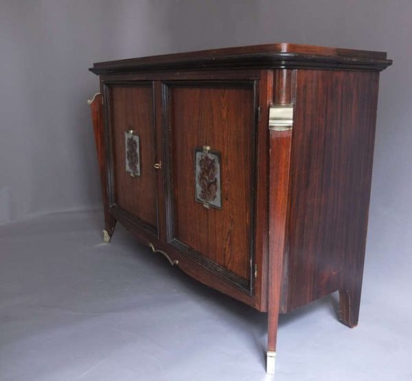 A Fine French Art Deco Rosewood Buffet-Bar - Image 4