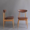 Set of 14 French 1950s Dining or Side Chairs