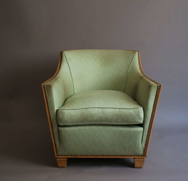 A Fine French Art Deco Armchair by Dominique - Image 2