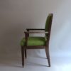A Pair of French Art Deco Desk or Bridge Armchairs