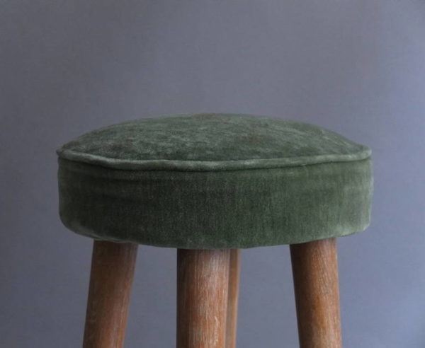 A Pair of French Art Deco Bar Stools - Image 3