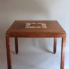 Fine French Art Deco Side or Game Table by Paul Follot