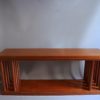 A Fine French Art Deco Mahogany Two Tier Console or Sofa Table