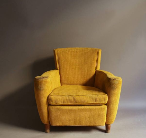 A Fine French Club Armchair by Batistin Spade - Image 2