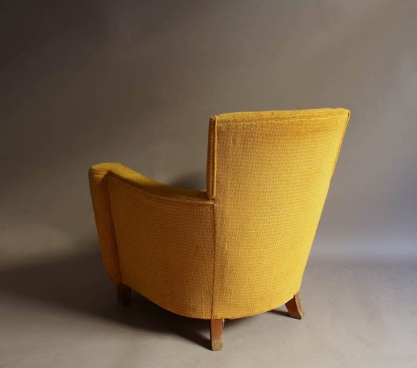 A Fine French Club Armchair by Batistin Spade - Image 5