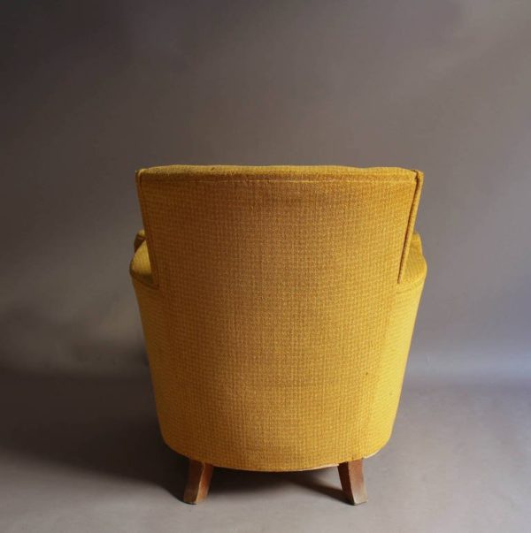 A Fine French Club Armchair by Batistin Spade - Image 6