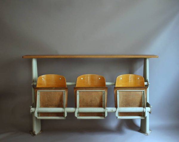 Jean Prouve "Amphitheatre Banquette" Bench - Image 2