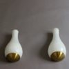 Pair of French 1960's White 