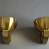 Pair of French Art Deco Bronze Sconces by Jean Perzel