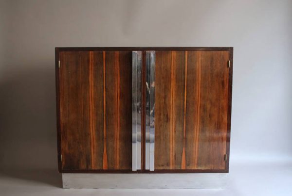 Two French Art Deco Macassar Cabinets - Image 3