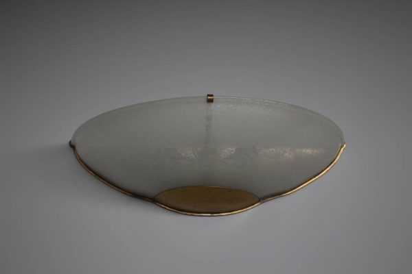 Large Murano Glass and Gilded Metal Sconce - Image 2