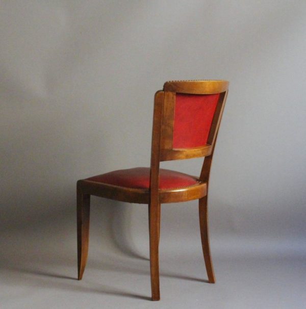 Set of Eight French Art Deco Chairs - Image 5