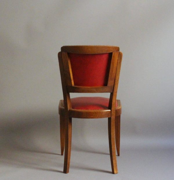 Set of Eight French Art Deco Chairs - Image 6