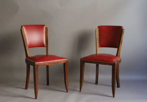 Set of Eight French Art Deco Chairs - Image 7