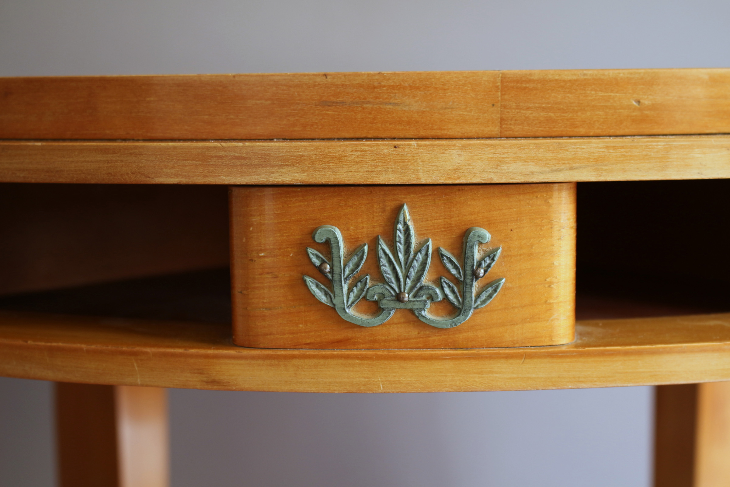 Fine French Art Deco Cherry Gueridon - Image 10