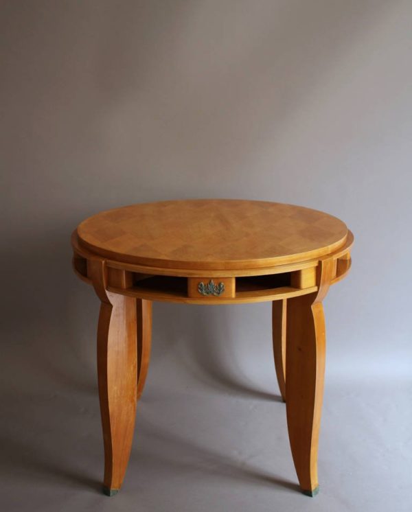 Fine French Art Deco Cherry Gueridon - Image 3