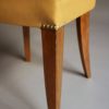 Seven Fine French Art Deco Mahogany Chairs