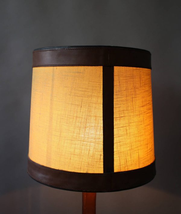 Unusual French "Stirrup" Table Lamp - Image 10