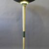 A Large Fine French Art Deco Patina-ed Wood and Metal Floor Lamp