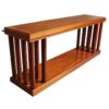 A Fine French Art Deco Mahogany Two Tier Console or Sofa Table