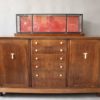 Rare French Art Deco Walnut Dining Room Set by Jean-Charles Moreux