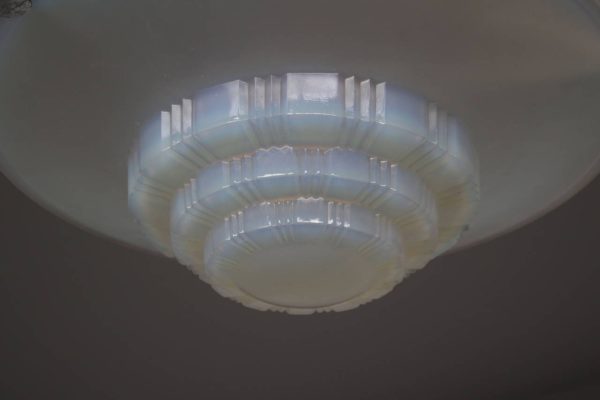 Fine French Art Deco Chandelier by Simonet Freres - Image 9