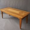 Fine French Art Deco Oak Table by Pierre Bloch and Charles Dudouyt