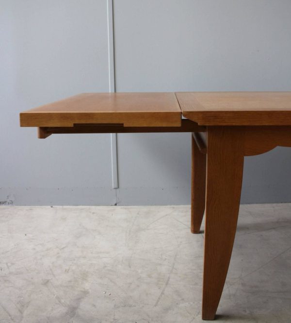 Fine French Art Deco Oak Table by Pierre Bloch and Charles Dudouyt - Image 8