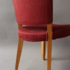 Pair of Fine French Art Deco Sycamore Chairs by Leleu
