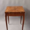 Fine French Art Deco Rosewood Envelope Side / Game Table