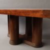 A Fine French Art Deco Rosewood Extendable Dining Table