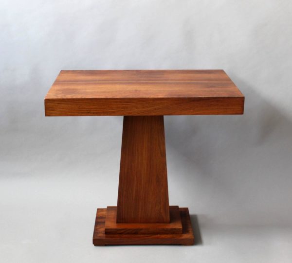 A Fine French Art Deco Rosewood Gueridon / Console - Image 7