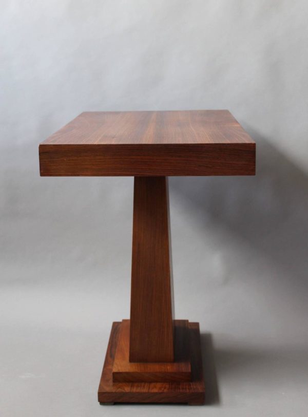 A Fine French Art Deco Rosewood Gueridon / Console - Image 3