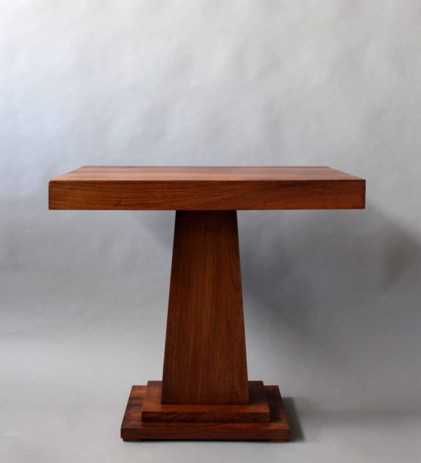 A Fine French Art Deco Rosewood Gueridon / Console - Image 5