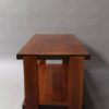 Large Fine French Art Deco Rosewood and Mahogany Two-Tier Coffee Table