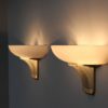 Pair of Fine French Art Deco Glass Sconces by Jean Perzel