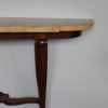 Fine French Art Deco Mahogany and Marble Console in the Manner of Arbus