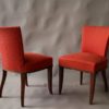 A Set of 6 Fine French Art Deco Rosewood Dining Chairs