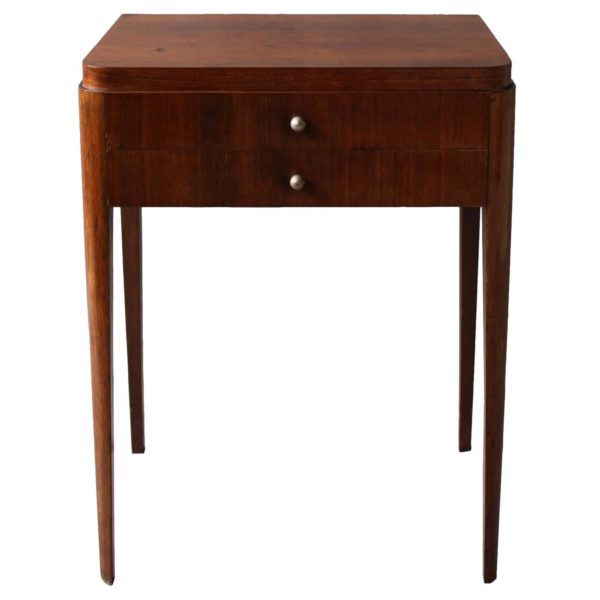 Fine French Art Deco Two Drawers Small Cabinet - Image 10