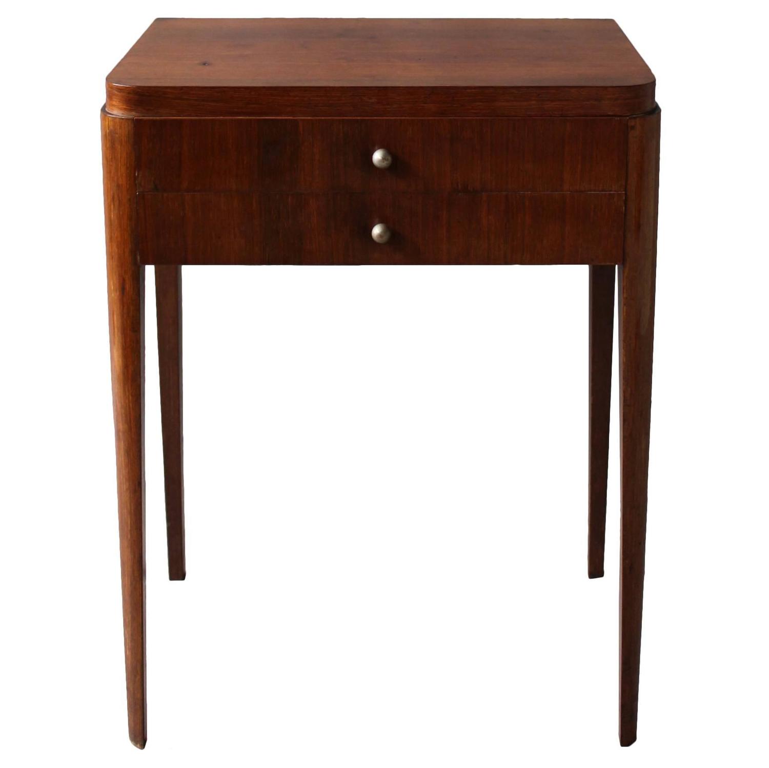 Fine French Art Deco Two Drawers Small Cabinet - Image 10