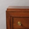 Fine Small French Art Rosewood Four Drawers Commode with Brass Pulls