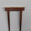 Fine French Art Deco Mahogany and Marble Consoles
