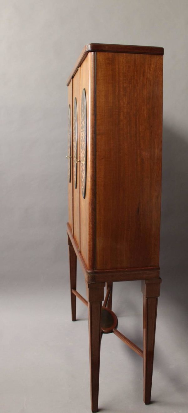 Fine French Art Deco Three-Door Cabinet by Maurice Dufrêne - Image 4