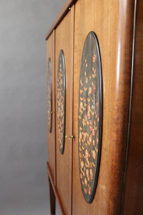 Fine French Art Deco Three-Door Cabinet by Maurice Dufrêne - Image 3