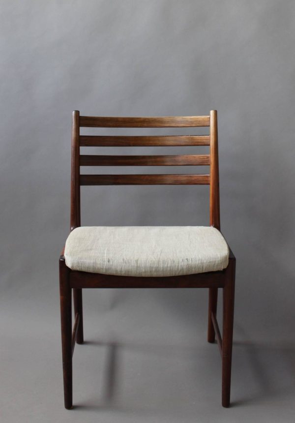 A Set of 8 Fine Danish 1960's Rosewood Chairs by Kai Lyngfeldt - Image 2