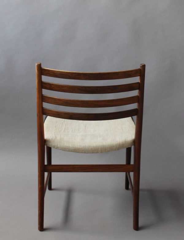 A Set of 8 Fine Danish 1960's Rosewood Chairs by Kai Lyngfeldt - Image 6