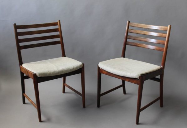 A Set of 8 Fine Danish 1960's Rosewood Chairs by Kai Lyngfeldt - Image 7